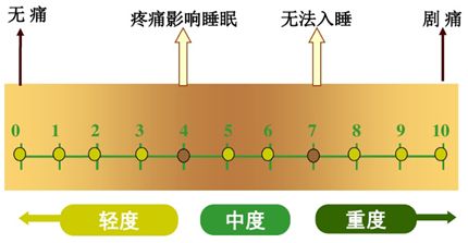 数字分级法是利用《疼痛程度数字评估量表(如图1所示)对患者疼痛