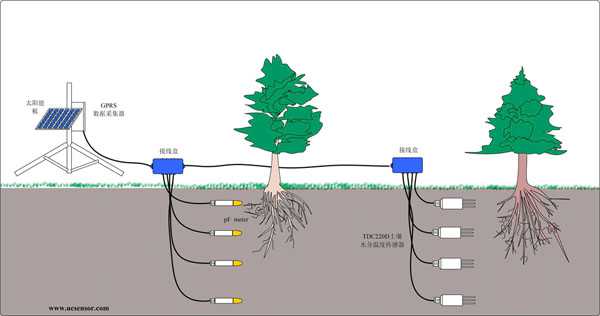 土壤水势水分自动监测系统