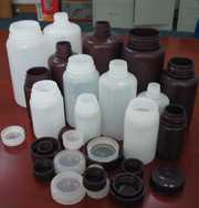 500ml广口塑料瓶, HDPE, 棕色