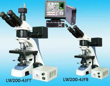 正置金相显微镜LW200-4JFT/B