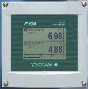 横河电机Yokogawa两线制PH计ORP计电导率仪溶氧仪FLXA21