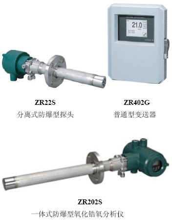 横河电机Yokogawa氧化锆氧气分析仪ZR22G ZR202G ZR402G ZR22S ZR202S