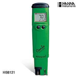 HI98121防水型pH/ORP/温度笔式测定仪