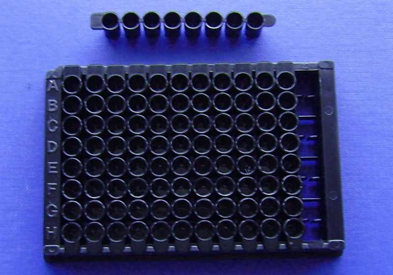 96孔微孔板，细胞培养，黑色，