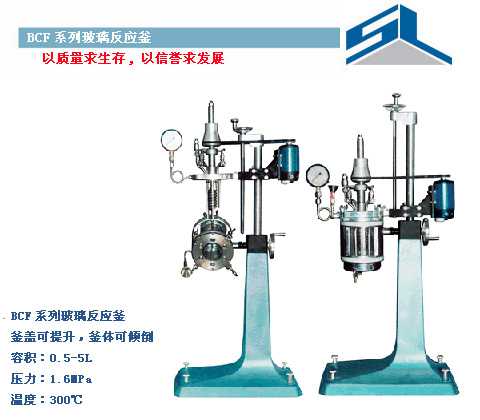 双层玻璃反应釜、高压反应釜、实验室反应釜