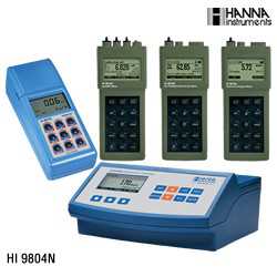 哈纳HANNA HI9804N高精度多参数水质分析仪|水质多参数检测仪