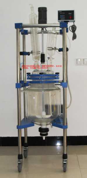 广州双层玻璃反应釜、江门玻璃反应器