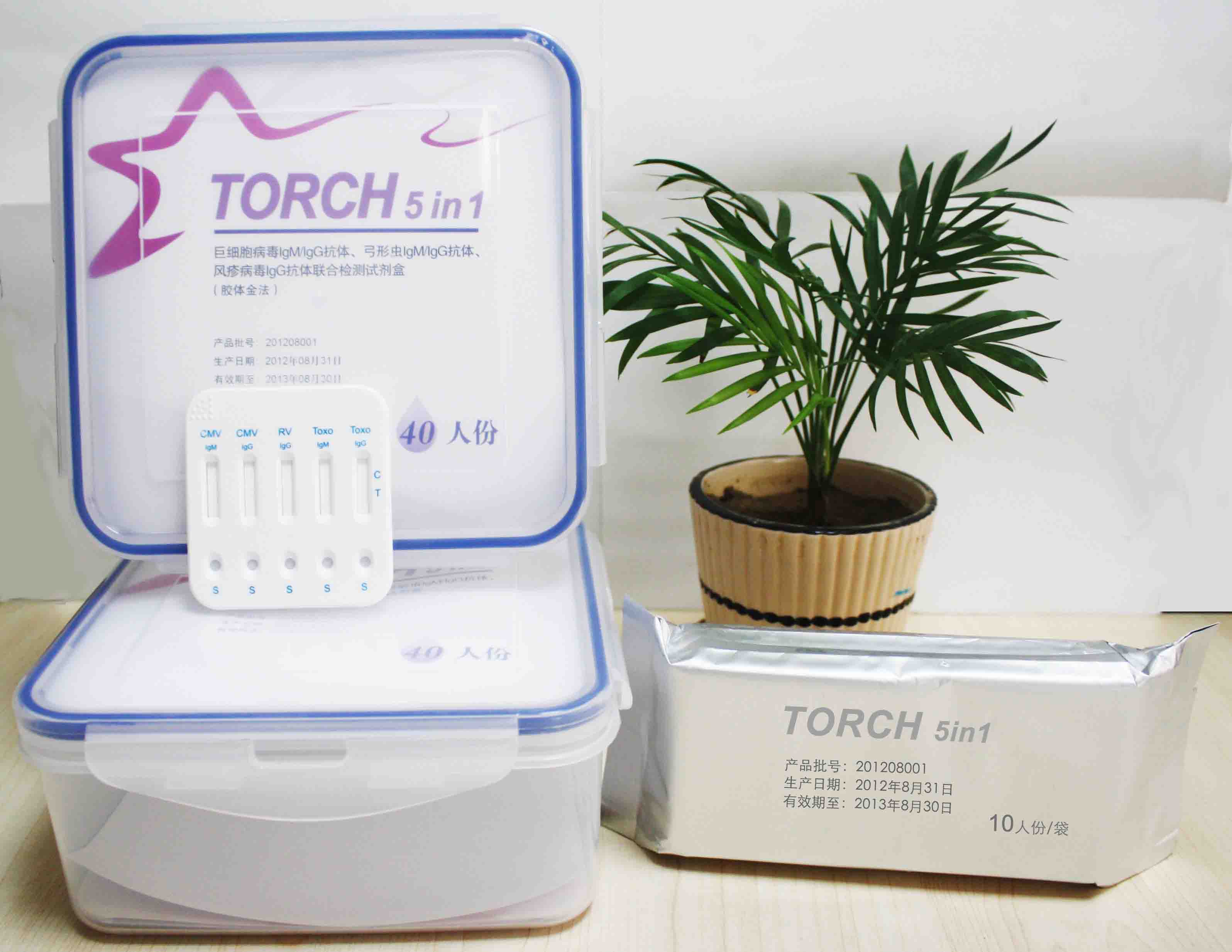 TORCH 5in1联合检测试剂盒（胶体金法）