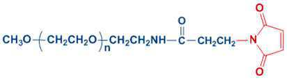 mPEG-P-MAL 单甲氧基聚乙二醇丙酰胺马来酰亚胺