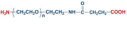 NH2-PEG-COOH（PEG-NSA）氨基-聚乙二醇-氨基琥珀酸