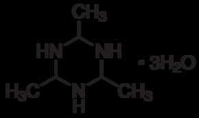 Acetaldehyde ammonia trimer