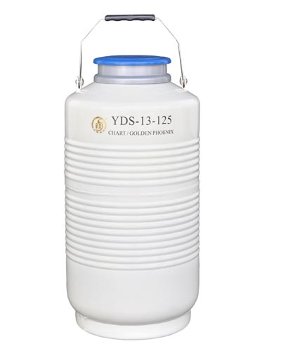 金凤大口径液氮生物容器YDS-13-125