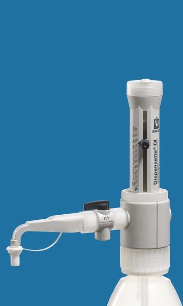 Dispensette TA痕量分析型瓶口分液器，游标可调型，钽弹簧, 1 - 10 ml, 不含SafetyPrime安全回流阀
