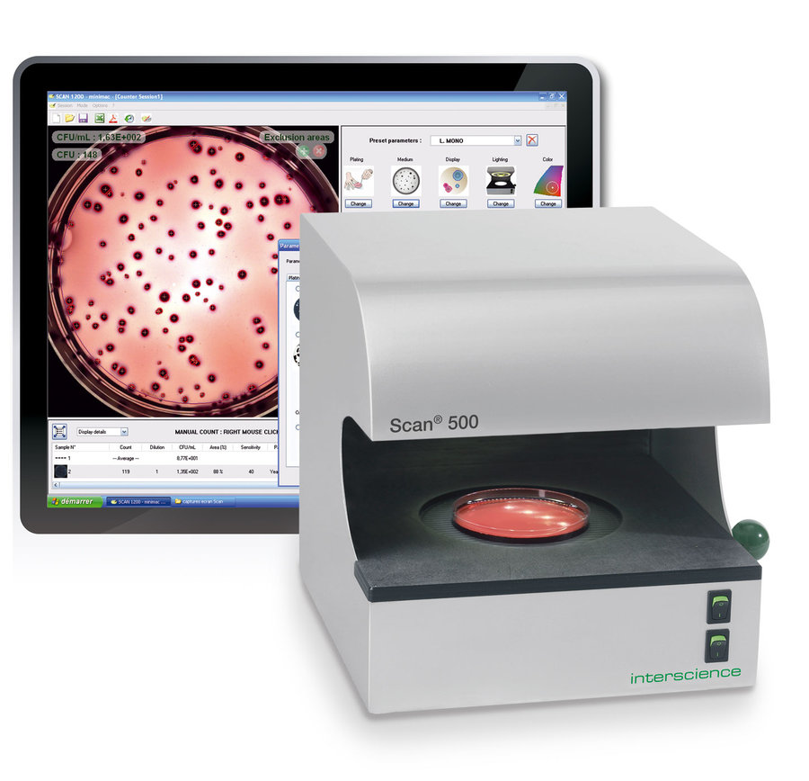 法国Interscience-全自动菌落计数仪Scan500