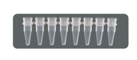 0.2ml PCR透明平盖八联管