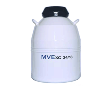 美国MVE：液氮冻存罐 XC34/18