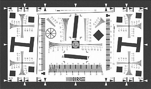 ISO12233分辨率测试卡