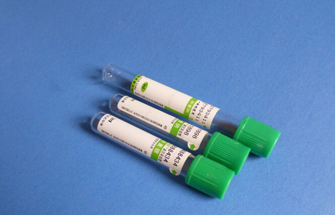 绿色肝素钠/肝素锂抗凝管一次性真空采血管