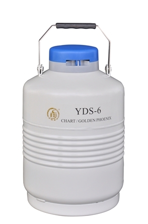 成都金凤贮存型液氮生物容器/液氮罐-小YDS-6/YDS-10