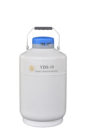 成都金凤贮存型液氮生物容器/液氮罐-小YDS-10