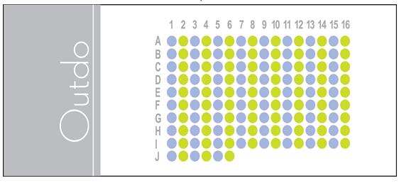 生存期肺癌组织芯片HLug-Ade150Sur-02