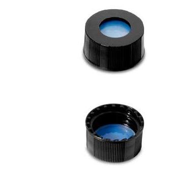 Black Cap and PTFE/silicone Septum for TruView Vials [186005826]