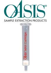Oasis MAX 3 cc Vac Cartridge, 60 mg Sorbent per Cartridge, 60 μm Particle Size, 100/pk [186000368]