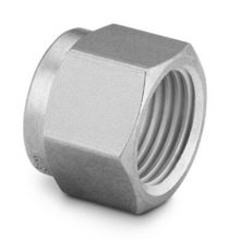 Swagelok Stainless Steel Nut, 0.125 in I.D.