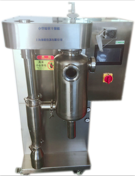 上海豫明实验室有机溶剂喷雾干燥机，不锈钢干燥塔，实验室喷雾干燥机YM-8000B