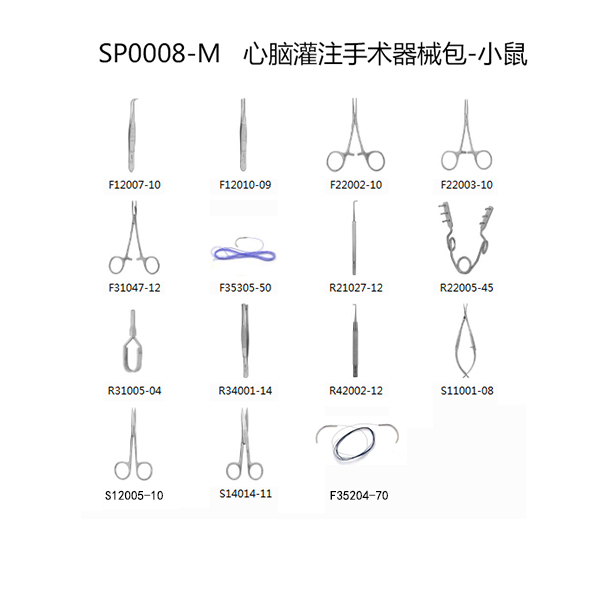 心脑灌注手术器械包-小鼠