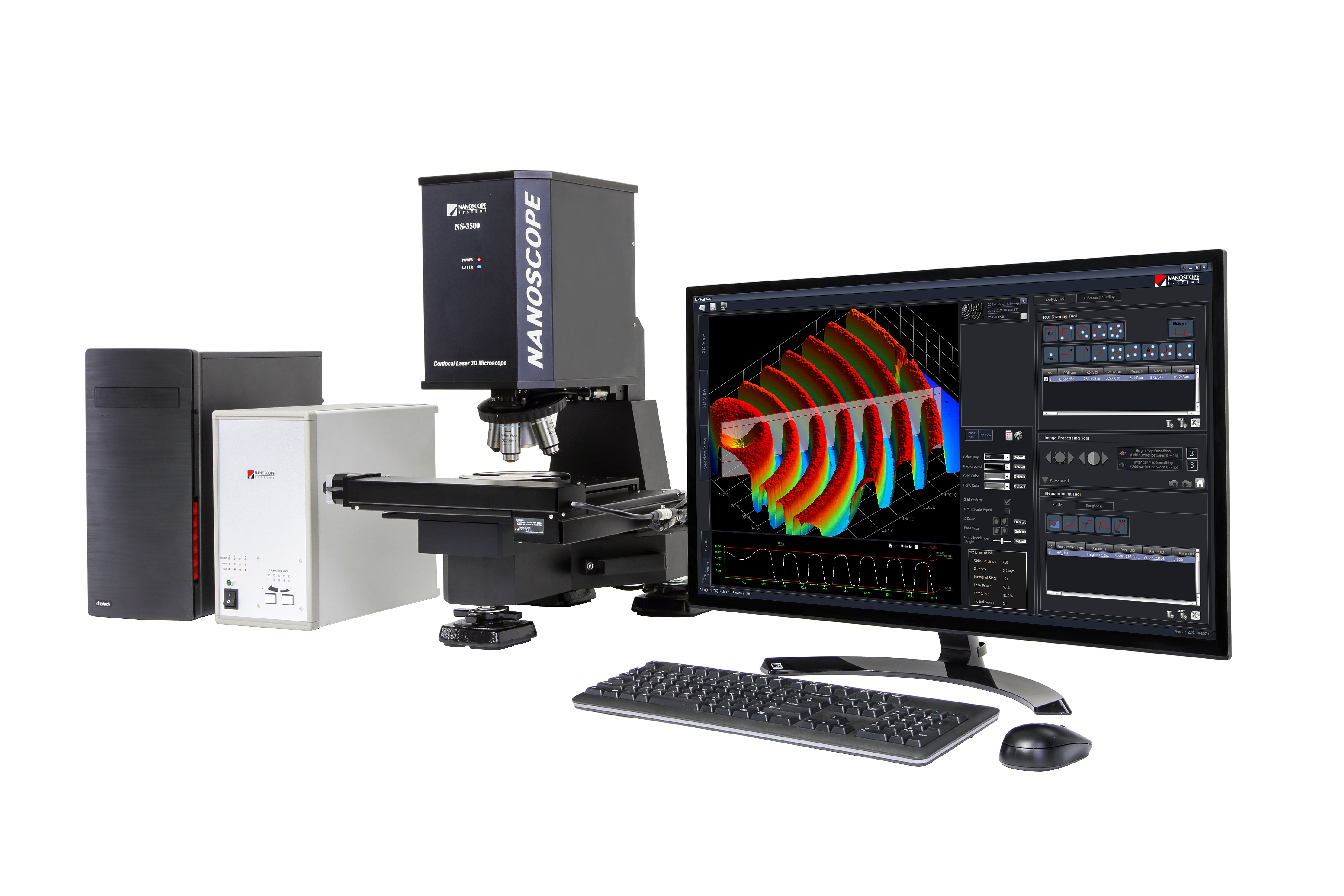 NS3500 高速激光共聚焦显微镜