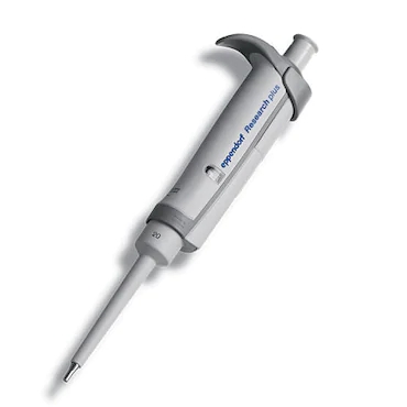 Eppendorf Research&#174; plus, 单道, 固定量程, 20 μL, 浅灰色