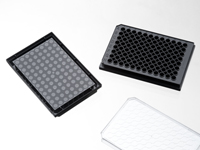 上海晶安激光共聚焦显微镜培养板 96孔玻璃底微孔板 活细胞成像专用玻底培养板 0.17mm玻底板