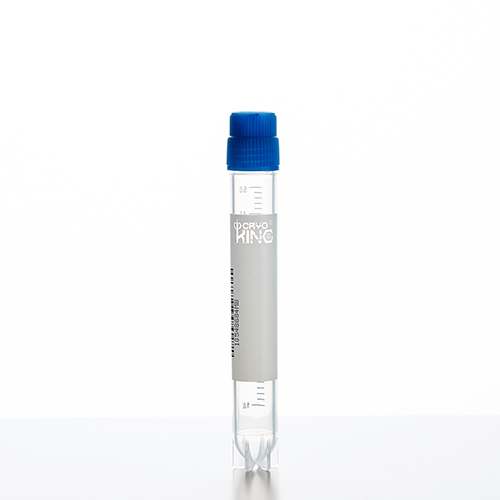 巴罗克Biologix  冻存管2ml外旋米字底可站立 蓝色盖 侧面条形码、数字码 灭菌 专为液氮和超低温冰箱使用而设计 25套/袋，40袋箱
