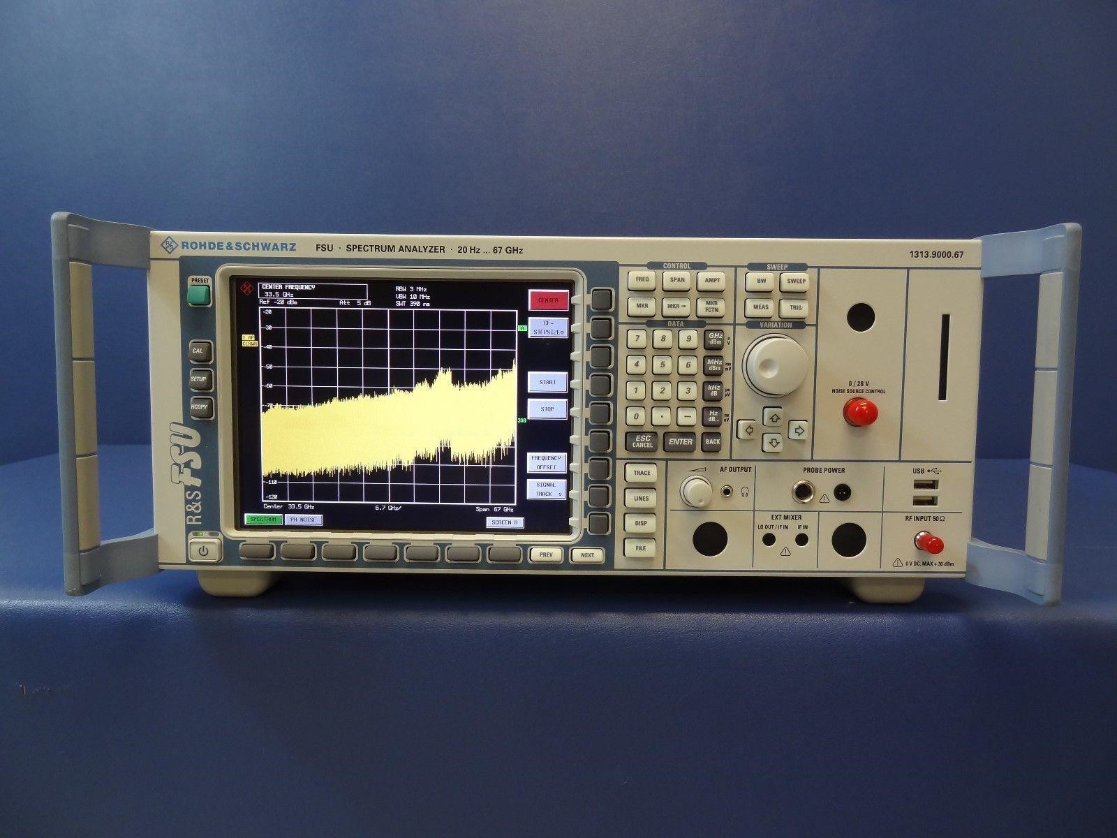 FSU67罗德与施瓦茨频谱分析仪67GHz
