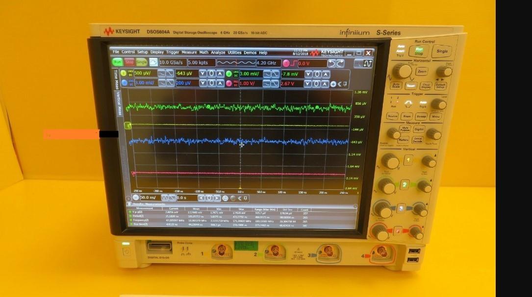 keysight DSOS604A高清晰度示波器6GHz