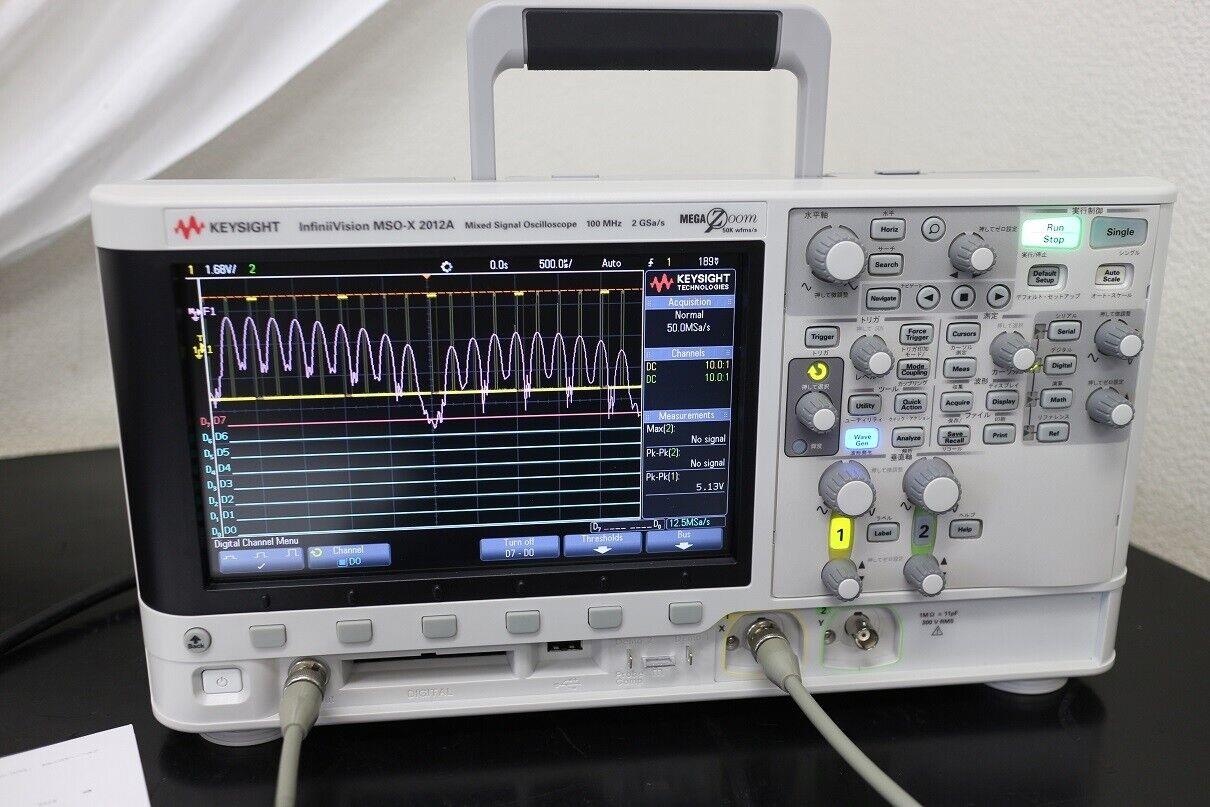 出售MSOX2012A混合信号示波器100MHz